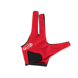 Billard Handschuh Kamui Modell 2024 rot linke Hand Größe XL